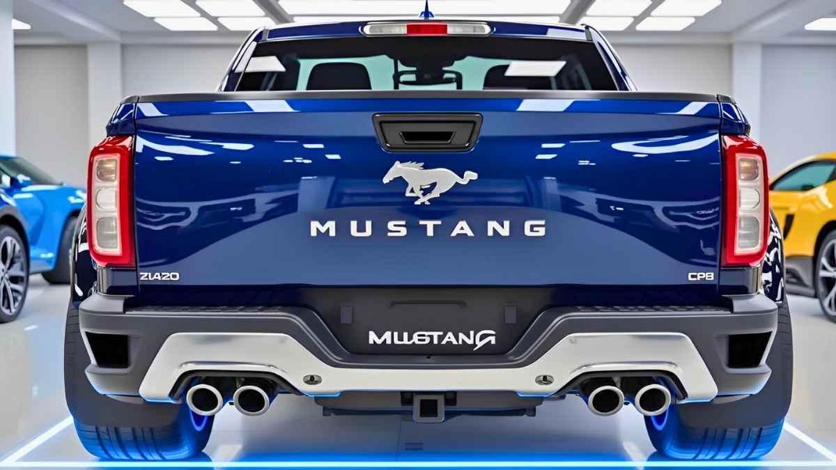 Ford Mustang Pickup 2026 Revealed Muscle Powered Pickup Truck with Bold Design