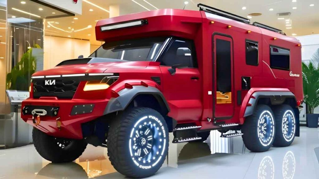 Kia Camper Van 2026 Home Like Comforts Meet Mobile Adventure