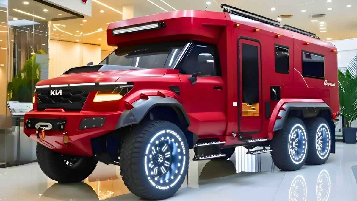 Kia Camper Van 2026 Home Like Comforts Meet Mobile Adventure