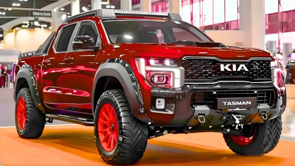 2026 Kia Tasman Unveiled Power Utility and Work Ready Innovation